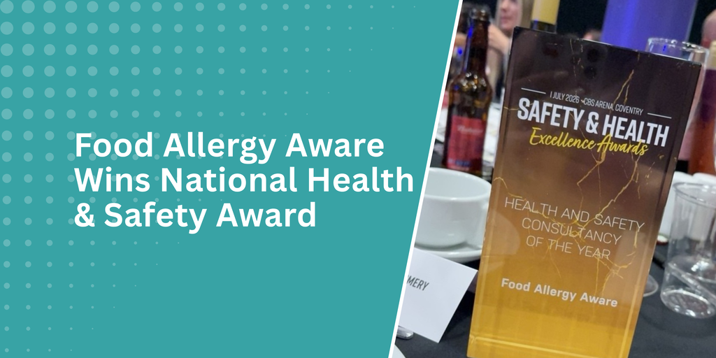 Allergy & Free From Show Congratulates Food Allergy Aware on National Health & Safety Award